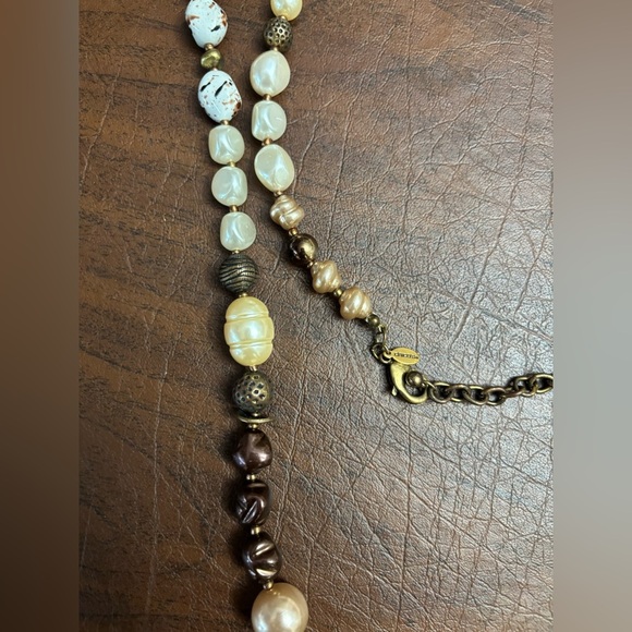 Chicos Elegant Multi-Color Beaded Necklace - Picture 3 of 3